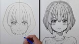 How to Draw SHOUKO NISHIMIYA [ Koe no Katachi ] - Cara Gambar Anime