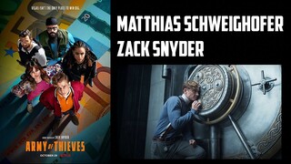 Matthias Schweighöfer & Zack Snyder Interview - Army of Thieves (Netflix)