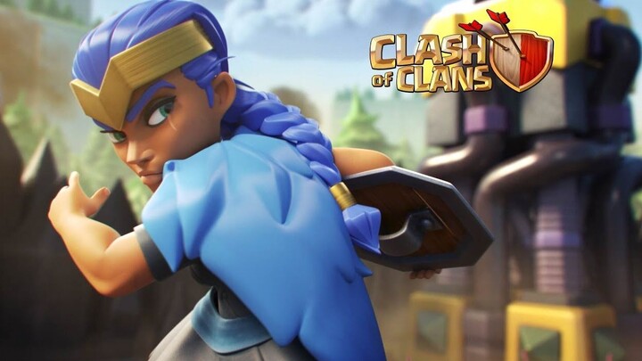 Unleash the power of nature with Level 16 Base Camp! clash of clans animation