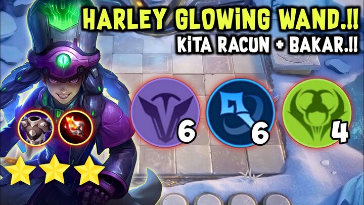 HARLEY GLOWING WAND.!! NEW META VENOM.!! MAGIC CHESS MOBILE LEGENDS