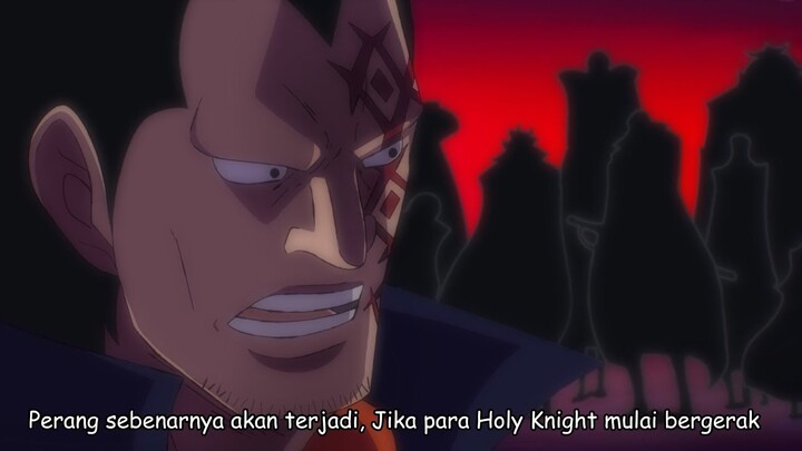 One Piece Episode 1114 Subtittle Indonesia - Pasukan Revolusi vs Fujitora dan Ryokugyu di Marijoa