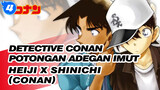 Interaksi Manis Hattori Heiji x Kudou Shinichi (Edogawa Conan) di TV | Detective Conan_4