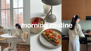 7am winter morning routine | productive and cozy mornings