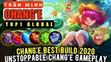 Chang'e Best Build 2020 | World Rank No.1 Full Gameplay by [ тяầи мιин  ] - MLBB