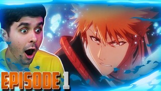 "THIS FIRST EPISODE WAS INSANE" Bleach Thousand Year Blood War Episode 1 REACTION!