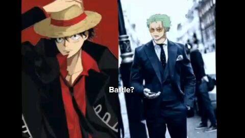 Battle pasangan Luffy VS Zoro