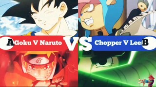 Main Game Jadul - Goku VS Naruto - Lee - Chopper.