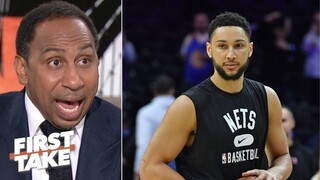 "Simmons is trash." Stephen A. ROAST Ben Simmons won't save the Nets from being beat out by Celtics