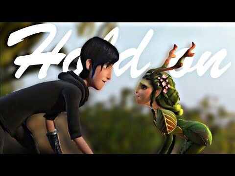 Hold on Douxie & Nari ll Trollhunters Rise of the Titans