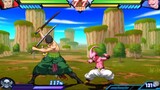 Dragon Ball vs One Piece Crossover Fighting Game! High Level Gameplay!