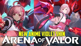 *NEW* VIOLET ANIME SKIN | AOV 3.0 | Arena of Valor | LiênQuânMobile | 傳說對決 | 펜타스톰 | 伝説対決