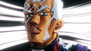 "Lagi pula, itu dua langkah lagi dari catur, Kujo Jotaro! Lalu..."Made in Heaven"!!"