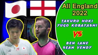 [All England 2022] Takuro Hoki/Yugo Kobayashi vs Ben Lane/Sean Vendy - Fast and Furious Match!!!