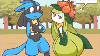 [Pokémon · Subtitel bahasa Mandarin] CINTA Gardevoir_! - Dubbing komik Gardevoir