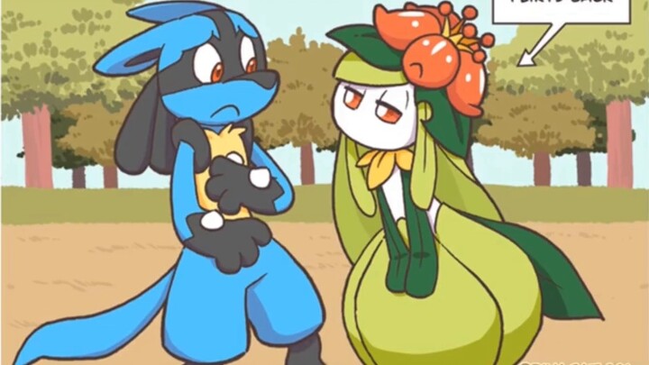 [Pokémon · Subtitel bahasa Mandarin] CINTA Gardevoir_! - Dubbing komik Gardevoir
