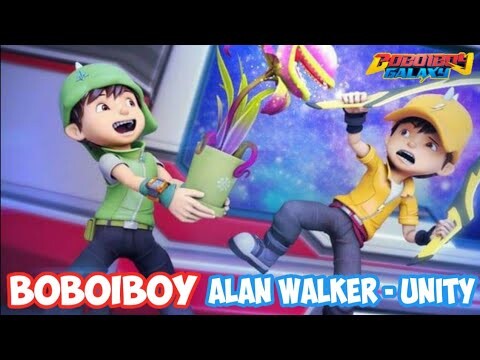 Foto BoBoiBoy GALAXY Alan Walker - UNITY