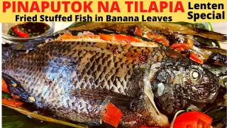 PINAPUTOK NA TILAPIA | EASY Fish Recipe | Pinaputok Na Isda | STUFFED Fish | Best Tilapia Recipe