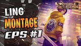 LING FAST HAND MONTAGE #1 ⚡️ | BEST MOMENTS | MOBILE LEGENDS BANG BANG