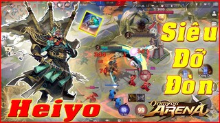 🌸Onmyoji Arena: Heiyo Skin Thưởng Mùa 12 - Đi TOP Lên Đồ Mới Cực Trâu, Team Khen Nice Tank