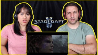 StarCraft II: Heart of the Swarm Opening Cinematic REACTION