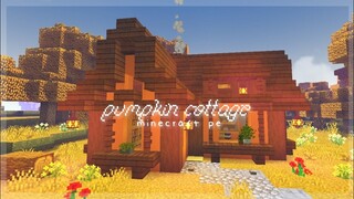 [mcpe] 🎃🍂cozy autumn cottage ~ minecraft tutorial/speedbuild (easy)