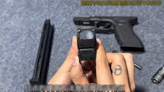 Tampilan Glock 18c sudah diupgrade, ganteng banget!