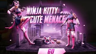 Classic Crates Opening |  NINJA KITTY CUTE MENACE |  PUBG MOBILE