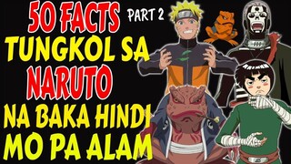 50 FACTS TUNGKOL SA NARUTO NA MAAARING HINDI MO PA ALAM PART 2 | Malha Funk