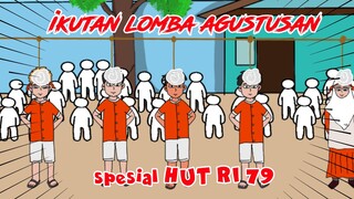 ikutan lomba agustusan (Animasilucu)(spesial HUT RI ke 79)(WilAnimasi)