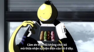 Lớp học ám sát S2 Tập 11 Koro sensei nói chuyện với hiệu trưởng