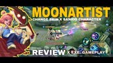 Change Moonartist New Sanrio Skin Review exe. Gameplay - Mobile Legends X Hello Kitty