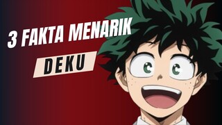 FAKTA MENARIK DEKU YANG JARANG DIKETAHUI!!