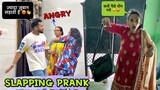 Slapping prank on wife || Goes wrong ❌|| jeet thakur pranks