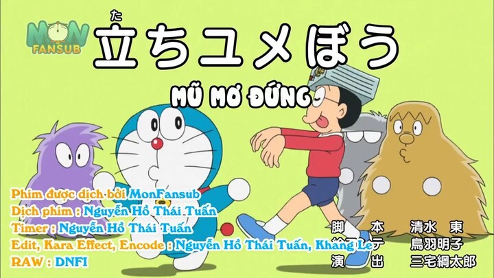 Doraemon Vietsub: Mũ mơ đứng