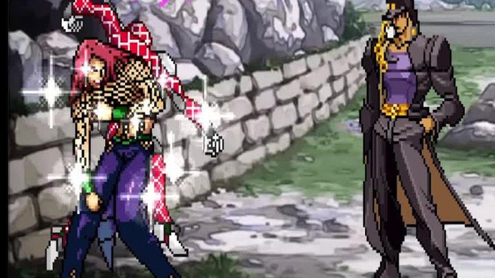 【Mugen】Diavolo vs Jotaro Kujo