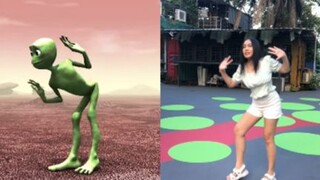 ท่าเต้นเอเลี่ยนตัวเขียว DAME TU COSITA