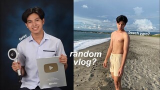 beach trip (la union) + medyo aral + grad pic taking vlog!