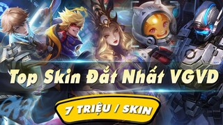 VGVD | Review Những Skin Đắt Nhất Game Vương Giả Vinh Diệu ( Honor Of Kings )