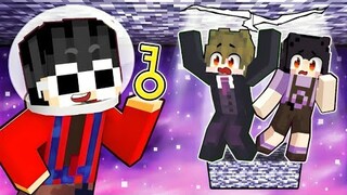 Locking Friends IN VOID For 24 HOURS in Minecraft!