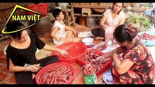 Sản xuất lạp xưởng thành cái chợ vì có Sơn Hùng - Sơn Hà 😜 (tại Sài Gòn 0901201410) Nam Việt 1315
