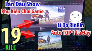 Lần Đầu RinRin Show Phụ Kiện Hỗ Trợ Chơi Game SIÊU KHỦNG. Auto TOP 1 Là Đây | PUBG Mobile