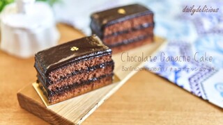 ช็อกโกแลต กานาซเค้ก/ Chocolate Ganache Cake/ チョコレートガナッシュケーキ