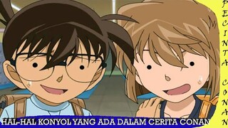 5 Hal konyol dan tidak masuk akal dalam cerita detektif conan