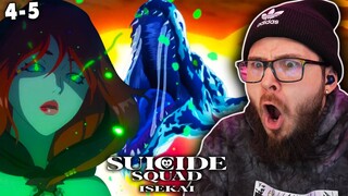 Suicide Squad Isekai Episode 4-5 REACTION! | A Ratcatcher, A Dragon, and an Enchantress?