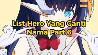 list hero yang ganti nama