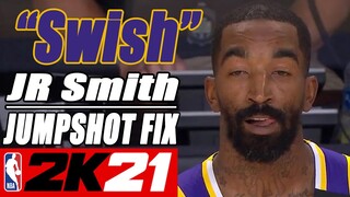 JR Smith Jumpshot Fix NBA2K21 with Side-by-Side Comparison
