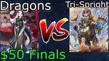 Giveaway + Dragon Link Vs Tri-Brigade Spright $50 Tourney Finals Yu-Gi-Oh! 2022