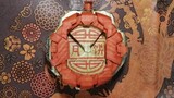 Make a mooncake-shaped knight dial out of cardboard