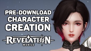 Pre-Download, Classes Preview, & Character Creation「 Revelation: Infinite Journey 」