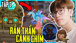 RẮN THẦN QUETZALCOATL, KHỈ KIM CƯƠNG VÀ ĐỀN THỜ ĐẦY KHO BÁU | MINI WORLD SINH TỒN UPDATE MỚI TẬP 2